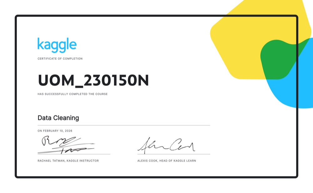 Data Cleaning — Kaggle
